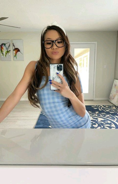 Petite stepsister glasses latex
