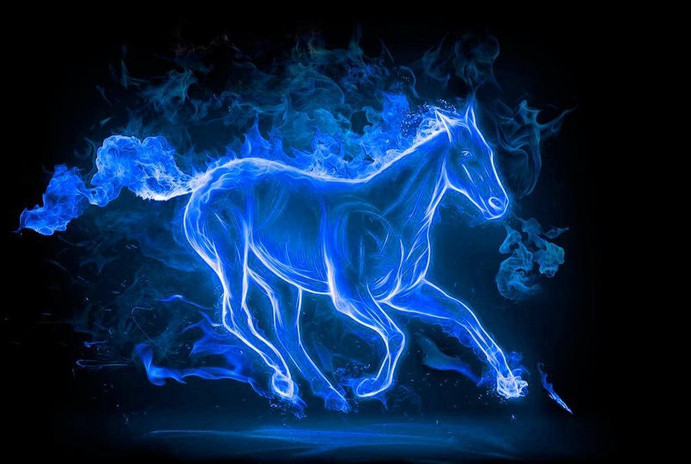2015 год лошадь. Cbyyjt лошадь. Синяя лошадь. Пламя лошадь. Огнегривый конь.