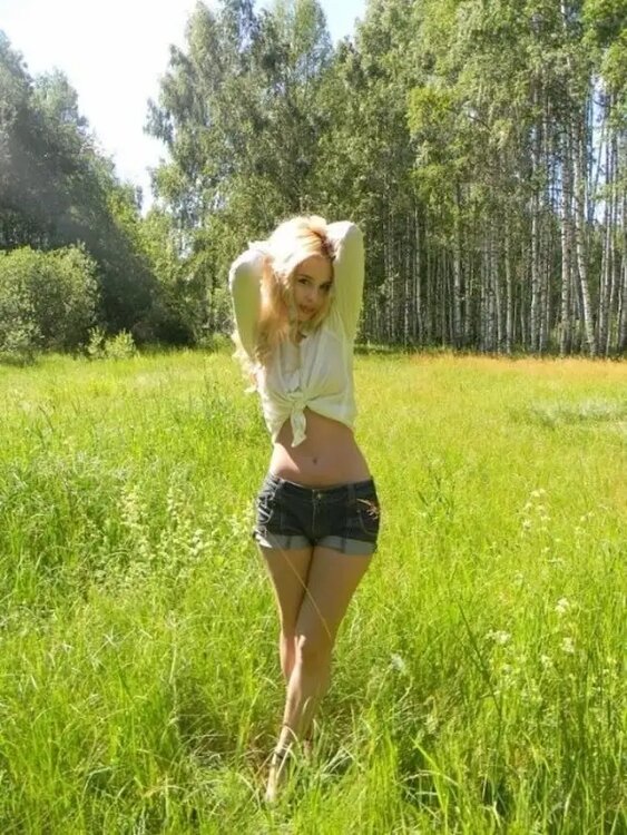 Домашнее фото женщин на природе